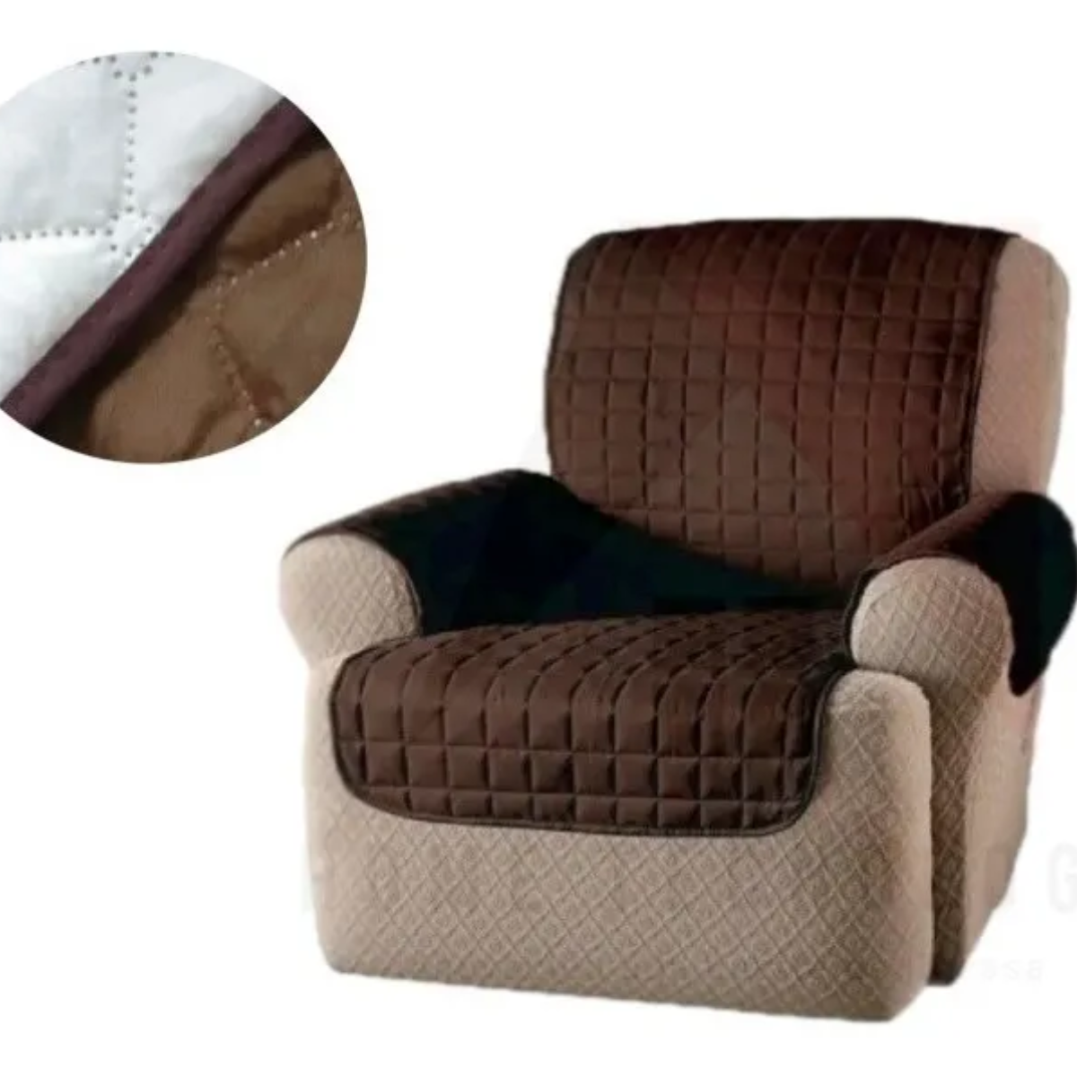 Miniatura 2 de Protector Forro Para Sofá 1 Puesto